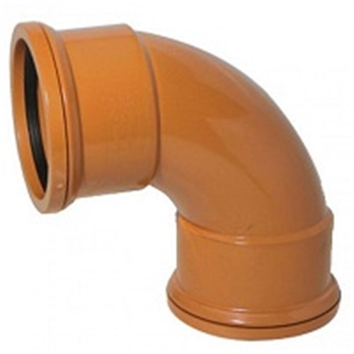 110mm Underground 90 Deg Double Socket Bend