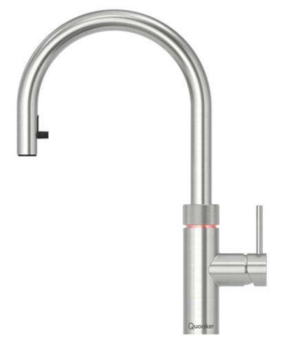 Quooker Flex PRO3 Stainless Steel 3 in 1 Boiling Water Tap