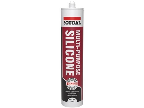Acetoxy silicone sealant that cures to form a flexible, durable weathertight seal on many common building surfaces, including glass, metals, wood and ceramic tiles. Contains a fungicide that resists mould growth. Suitable for interior and exterior use. General construction, masonry, woodworking &amp; roofing, flooring, baths, showers &amp; sinks, kitchen fittings, ceramic tiles, plumbing, hvac ducting, shop windows and signs, electrical conduit,